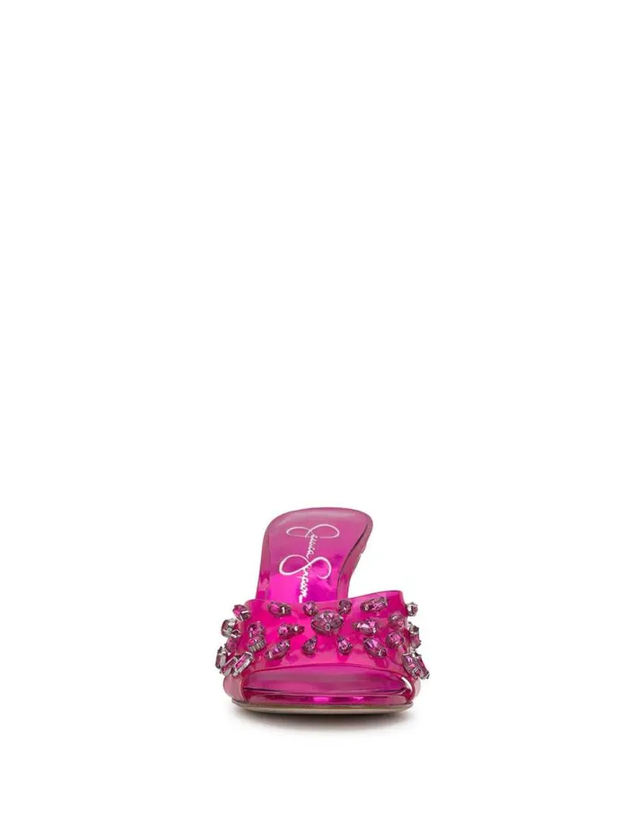 Women Primana Lucite Mule In Pink Jessica Simpson Sandals