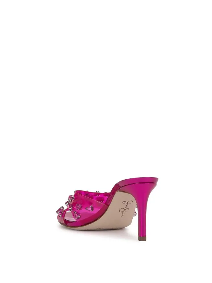 Women Primana Lucite Mule In Pink Jessica Simpson Sandals