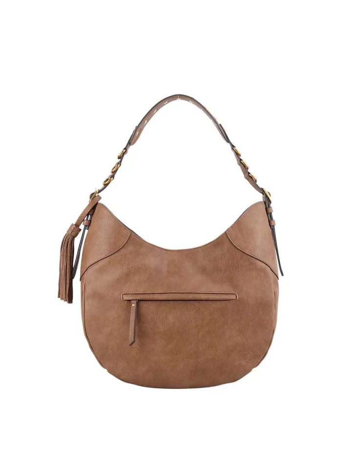 Women Raven Large Hobo In Almond Brown Jessica Simpson Crossbody