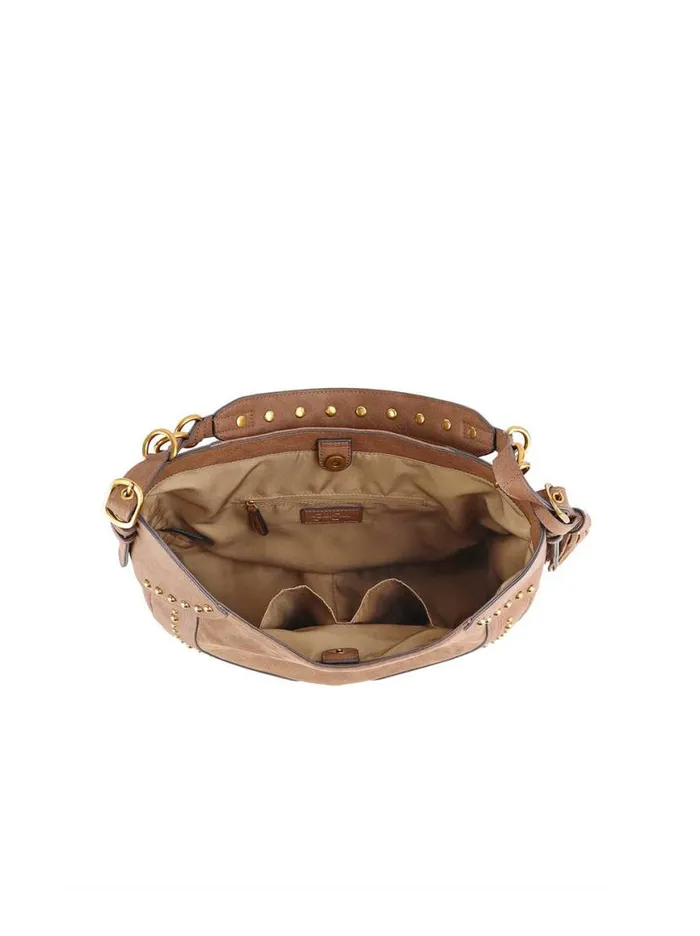 Women Raven Large Hobo In Almond Brown Jessica Simpson Crossbody