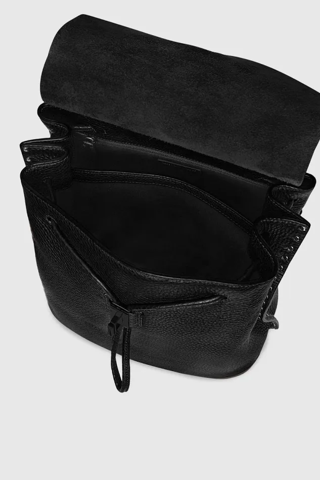 Women Rebecca Minkoff Backpacks Darren Signature Backpack Blackblack Shellac Women Rebecca Minkoff Backpacks Darren Signature Backpack Blackblack Shellac