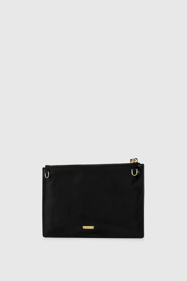Women Rebecca Minkoff Clutches Large Celestial Studded Pouch Black Women Rebecca Minkoff Clutches Large Celestial Studded Pouch Black