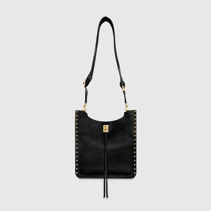 Women Rebecca Minkoff Crossbody Bags Darren Medium Feed Black Women Rebecca Minkoff Crossbody Bags Darren Medium Feed Black