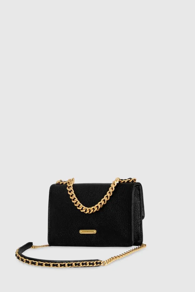 Women Rebecca Minkoff Crossbody Bags Edie Mini Crossbody On A Chain Black Celestial Women Rebecca Minkoff Crossbody Bags Edie Mini Crossbody On A Chain Black Celestial