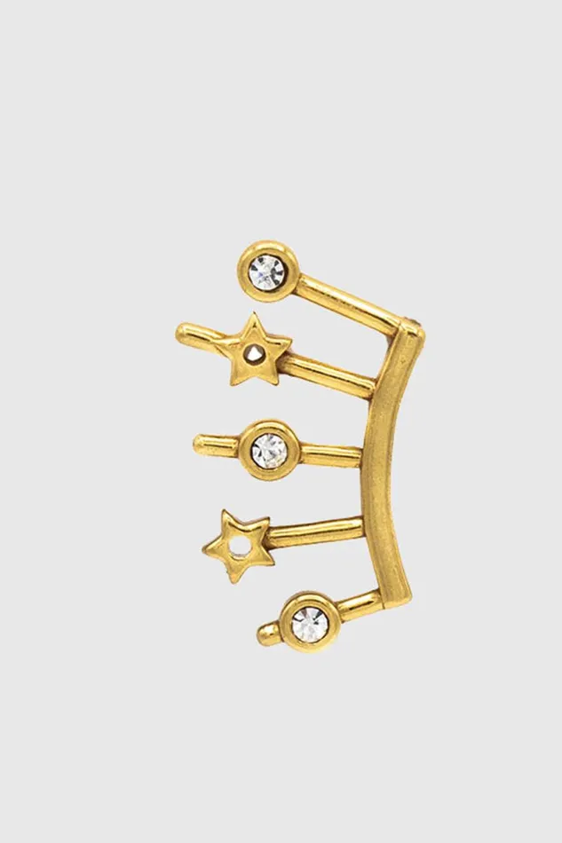 Women Rebecca Minkoff Jewelry Radial Ear Climber Shiny Gold Women Rebecca Minkoff Jewelry Radial Ear Climber Shiny Gold