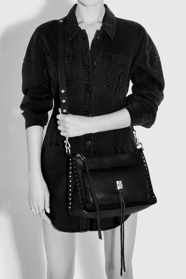Women Rebecca Minkoff Shoulder Bags Darren Signature Shoulder Bag Caramello Women Rebecca Minkoff Shoulder Bags Darren Signature Shoulder Bag Caramello