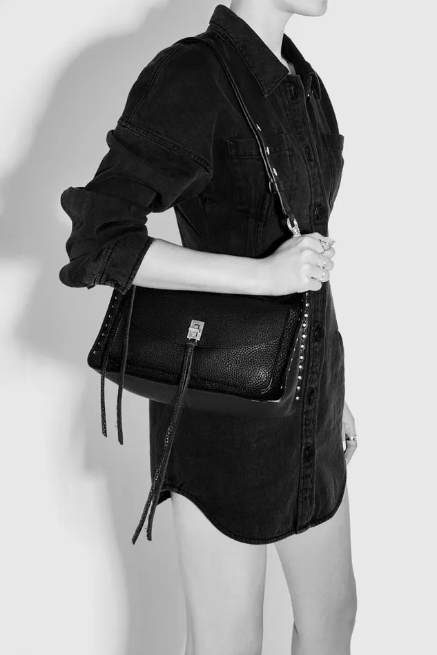 Women Rebecca Minkoff Shoulder Bags Darren Signature Shoulder Bag Caramello Women Rebecca Minkoff Shoulder Bags Darren Signature Shoulder Bag Caramello