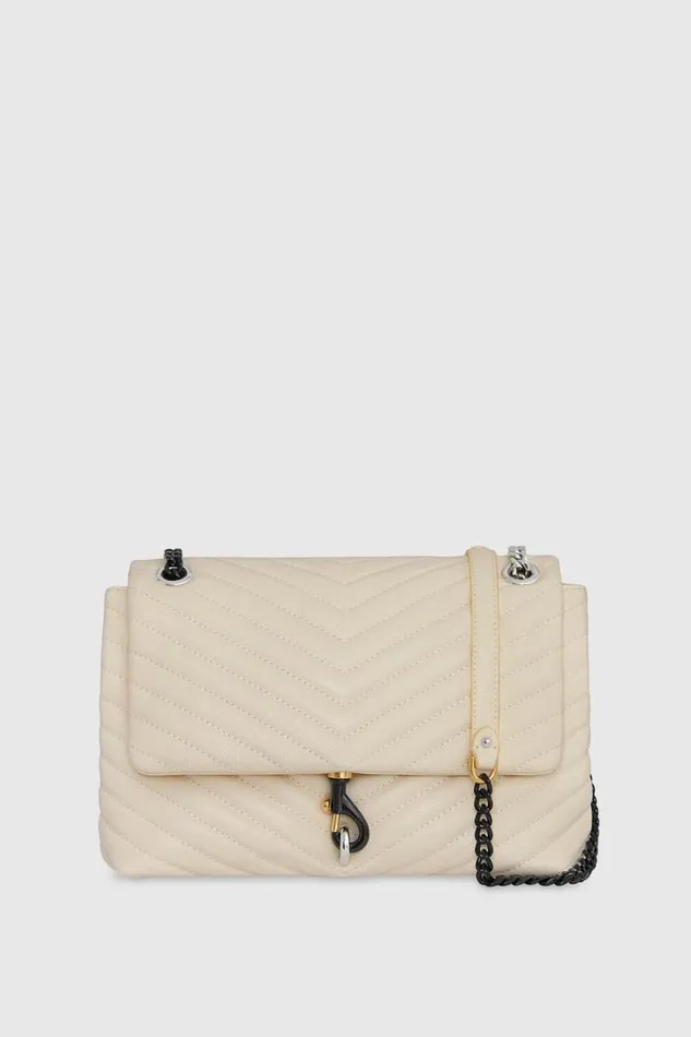 Women Rebecca Minkoff Shoulder Bags Edie Flap Shoulder Chantilly