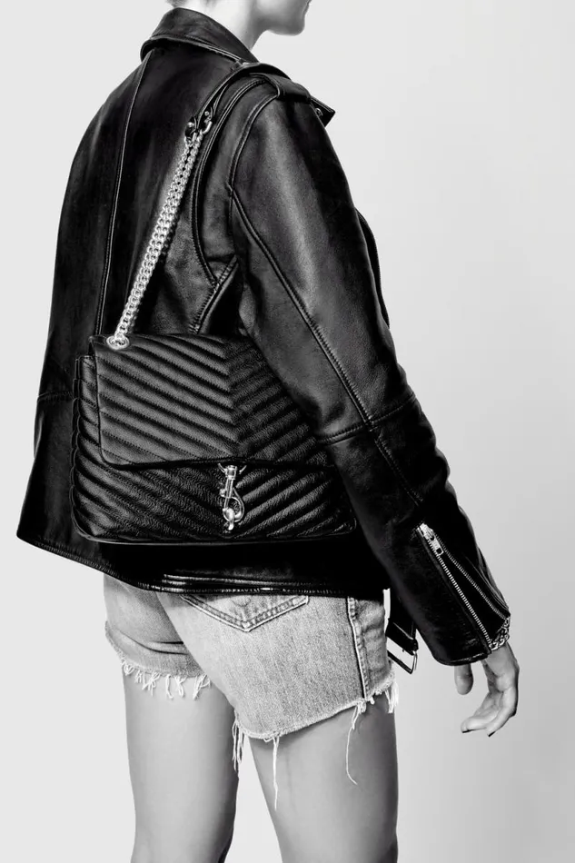 Women Rebecca Minkoff Shoulder Bags Edie Flap Shoulder Chantilly Women Rebecca Minkoff Shoulder Bags Edie Flap Shoulder Chantilly