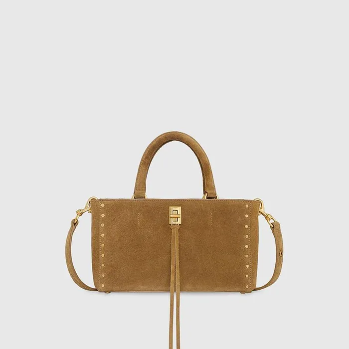 Women Rebecca Minkoff Top Handle Bags Darren Top Handle Crossbody Honey Women Rebecca Minkoff Top Handle Bags Darren Top Handle Crossbody Honey