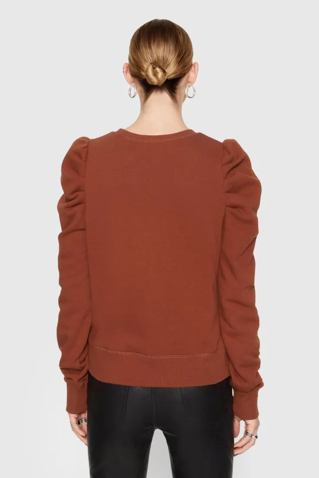 Women Rebecca Minkoff Tops Janine Sweatshirt Rocher Women Rebecca Minkoff Tops Janine Sweatshirt Rocher