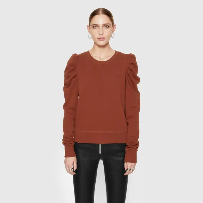 Women Rebecca Minkoff Tops Janine Sweatshirt Rocher Women Rebecca Minkoff Tops Janine Sweatshirt Rocher