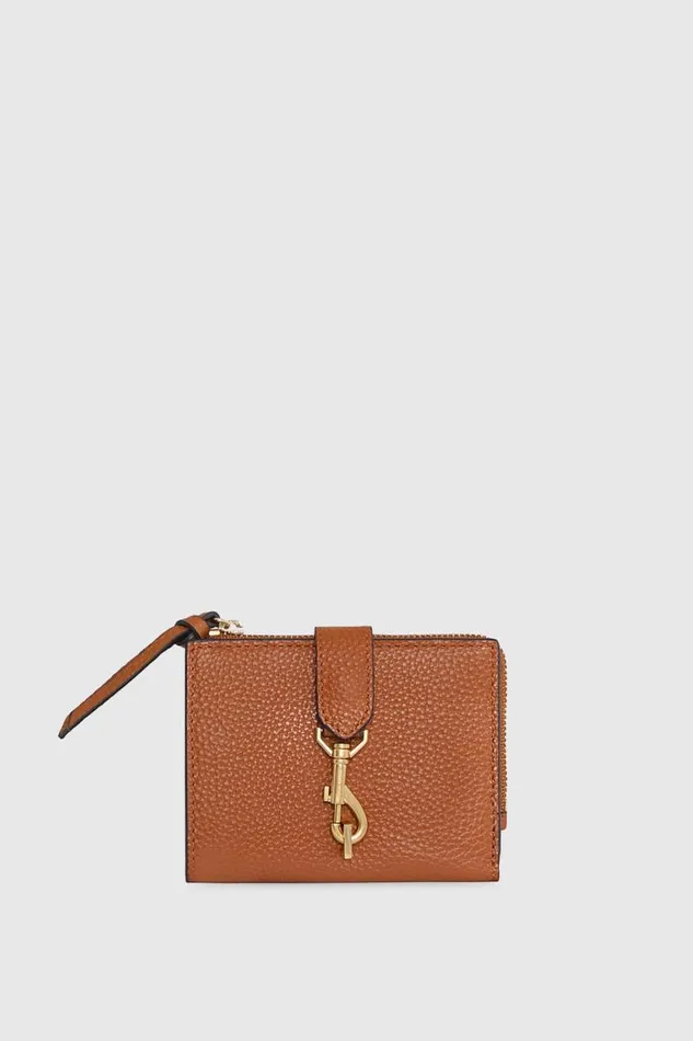 Women Rebecca Minkoff Wallets Megan Slim Wallet Caramello