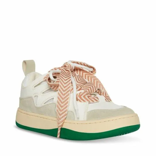 Women ROARING WHITEGREEN White Green Steve Madden Sneakers Women ROARING WHITEGREEN White Green Steve Madden Sneakers