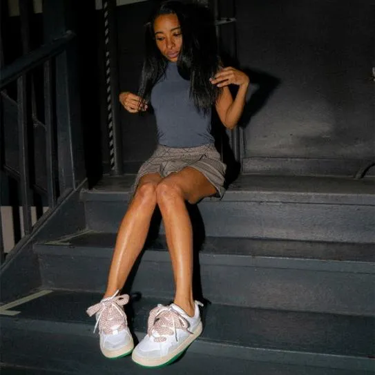 Women ROARING WHITEGREEN White Green Steve Madden Sneakers Women ROARING WHITEGREEN White Green Steve Madden Sneakers