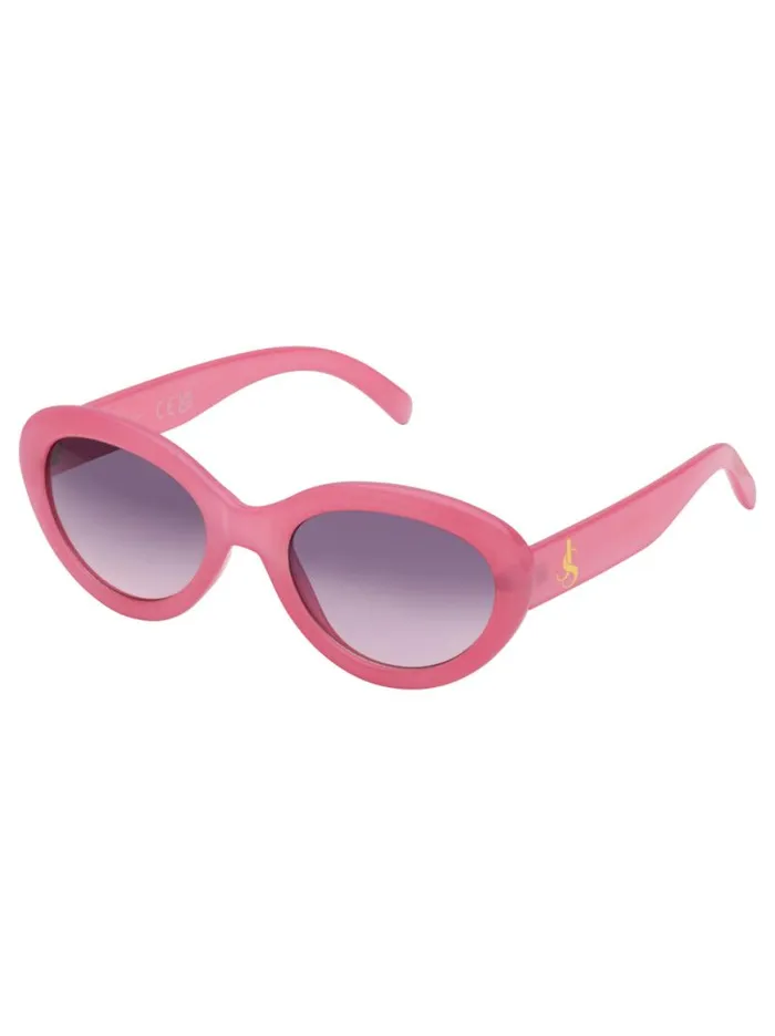 Women Round Cat Eye Sunglasses In Pink Jessica Simpson Sunglasses