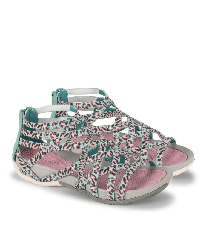 Women Samina Sandal Sage Multi Leopard Baretraps Rebound Sandals
