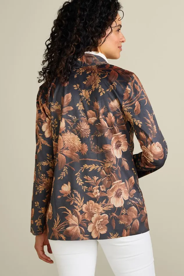 Women Shape Drape Faux Suede Jacket Saddle Soft Surroundings Toppers Women Shape Drape Faux Suede Jacket Saddle Soft Surroundings Toppers