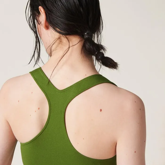 Women Shirts And Tops Miu Miu Nylon Top Pistachio Green Women Shirts And Tops Miu Miu Nylon Top Pistachio Green