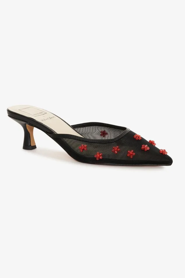 Women Shoes For Love and Lemons Claire Heel Black