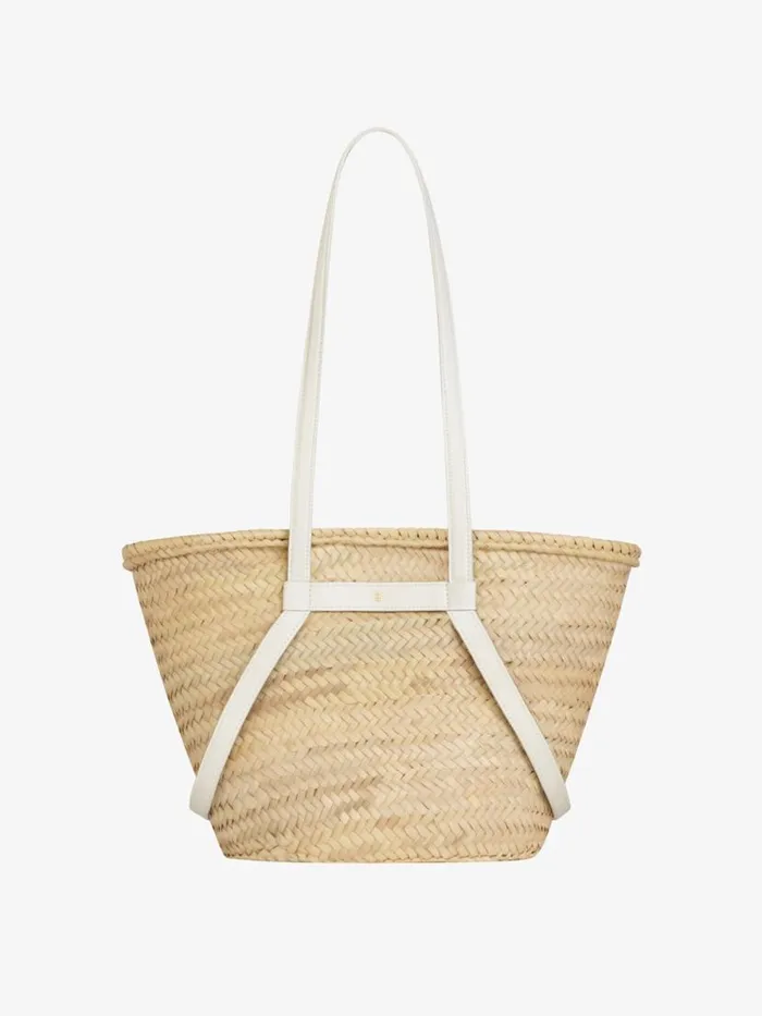 Women Shoulder Bags Givenchy Medium Voyou Basket Bag In Raffia Ivory Women Shoulder Bags Givenchy Medium Voyou Basket Bag In Raffia Ivory