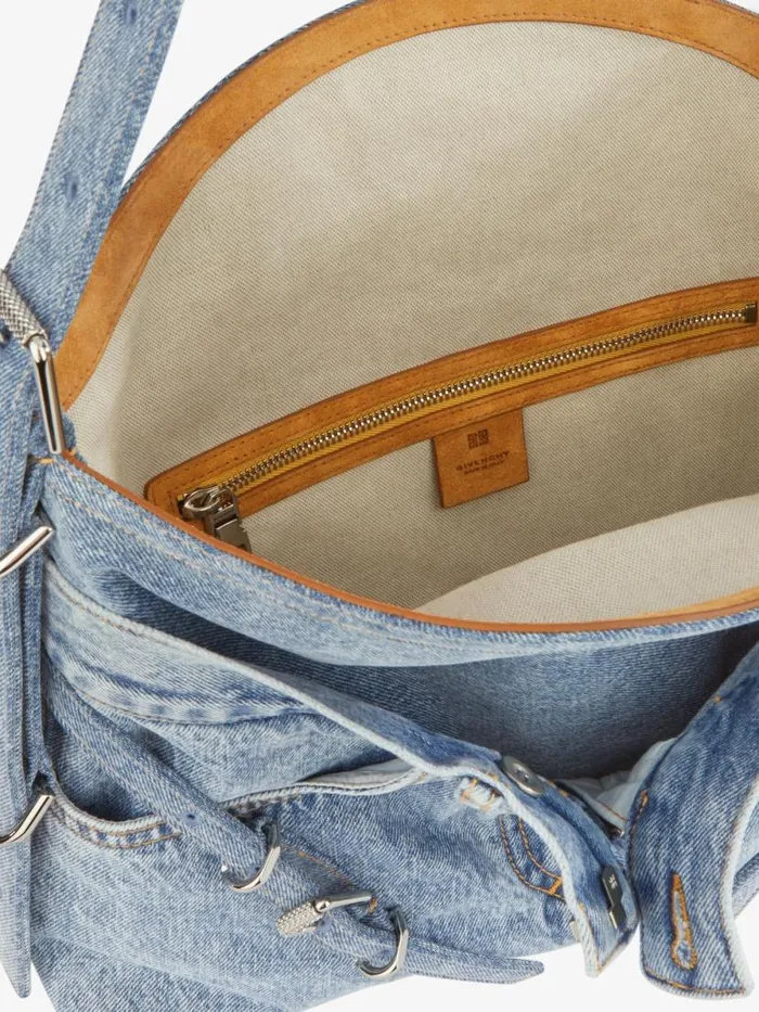 Women Shoulder Bags Givenchy Medium Voyou Boyfriend Bag In Jeans Medium Blue Women Shoulder Bags Givenchy Medium Voyou Boyfriend Bag In Jeans Medium Blue