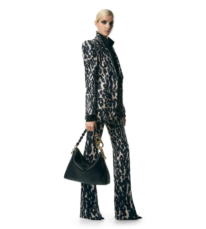 Women Shoulder Bags Tom Ford Grain Leather Carine Large Hobo Women Shoulder Bags Tom Ford Grain Leather Carine Large Hobo