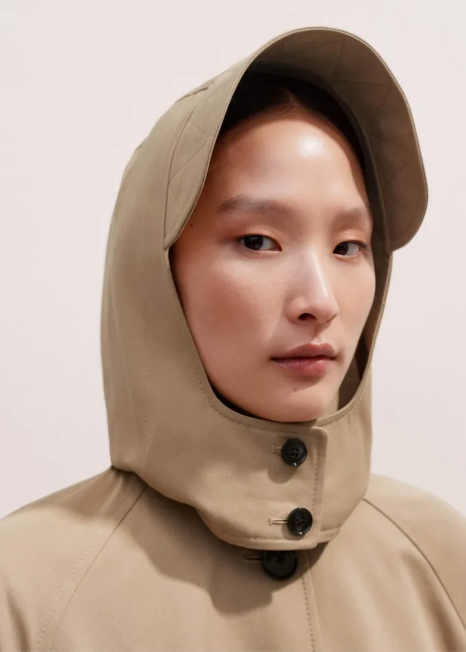 Women ShowerProof Swing Mac Beige MEEM