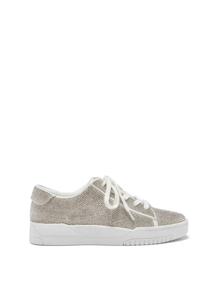 Women Silesta Casual Sneaker In White Jessica Simpson Flats