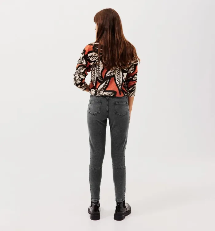 Women Skinny Canvas Trousers 8211 Black Promod Trousers Women Skinny Canvas Trousers 8211 Black Promod Trousers