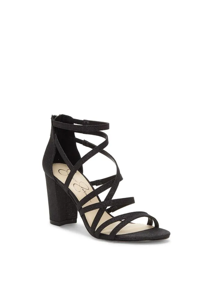 Women Stassey Sandal In Black Jessica Simpson Sandals
