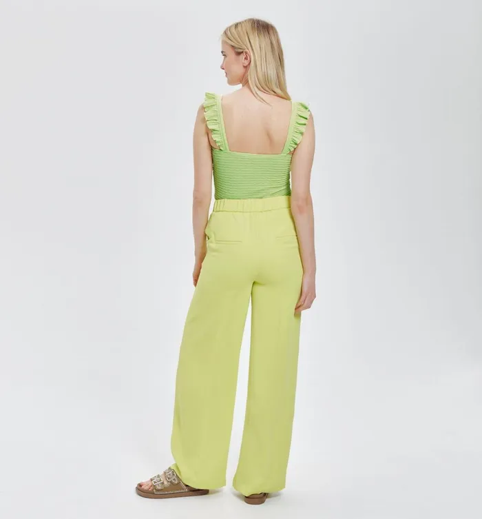 Women Strappy Top 8211 Anise Green Promod Tops Women Strappy Top 8211 Anise Green Promod Tops