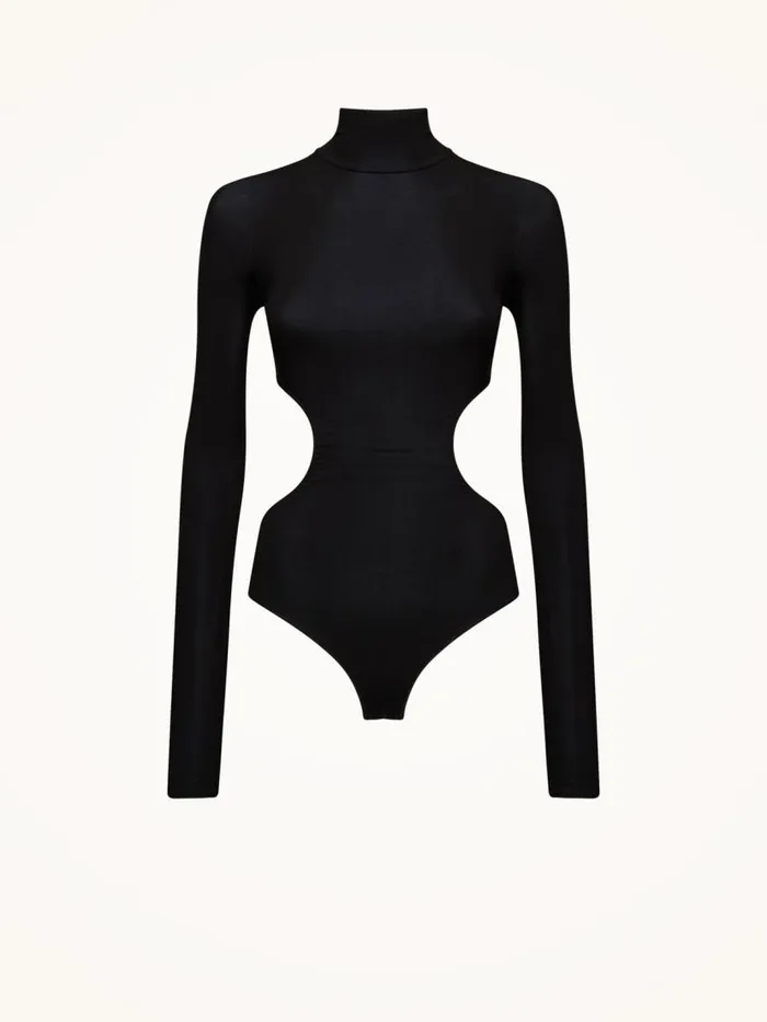 Women String Bodies Wolford Alida String Body Black