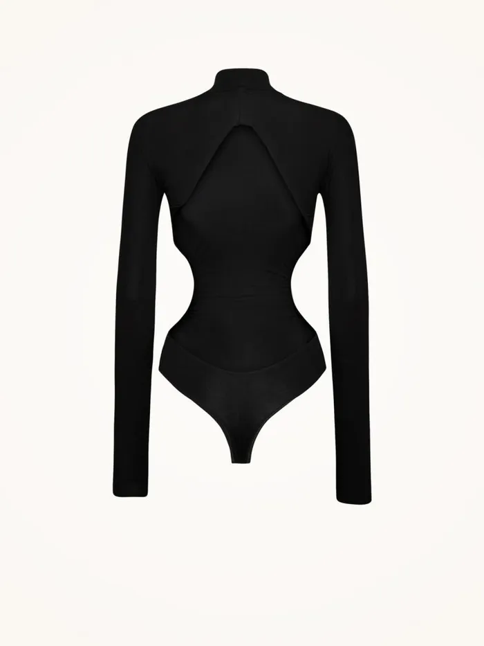Women String Bodies Wolford Alida String Body Black