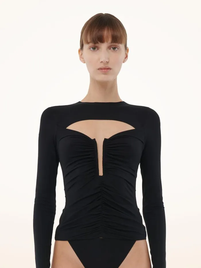 Women String Bodies Wolford Bonnie Body Black