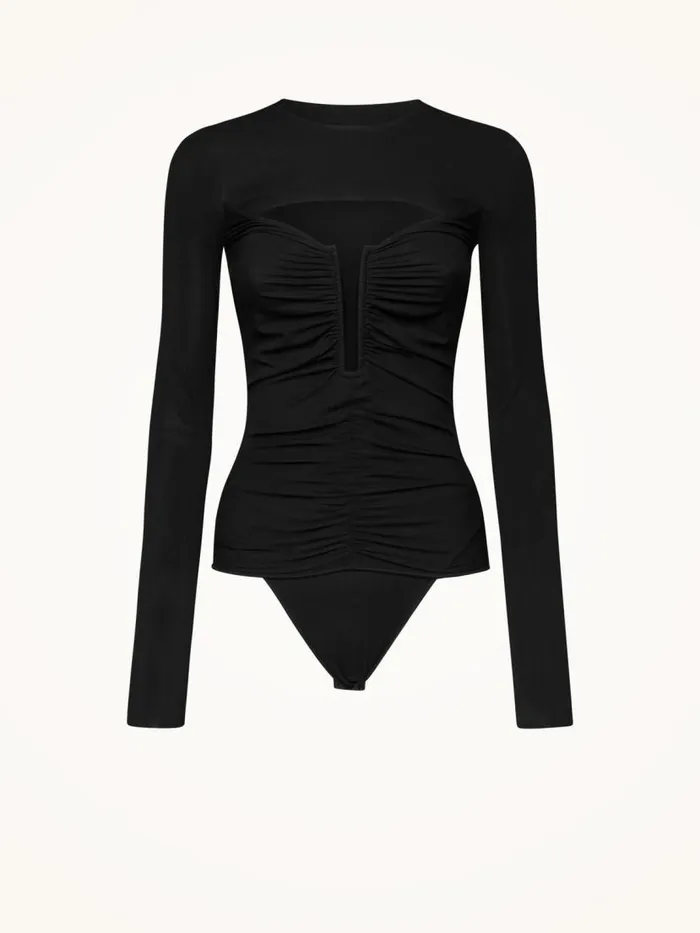 Women String Bodies Wolford Bonnie Body Black