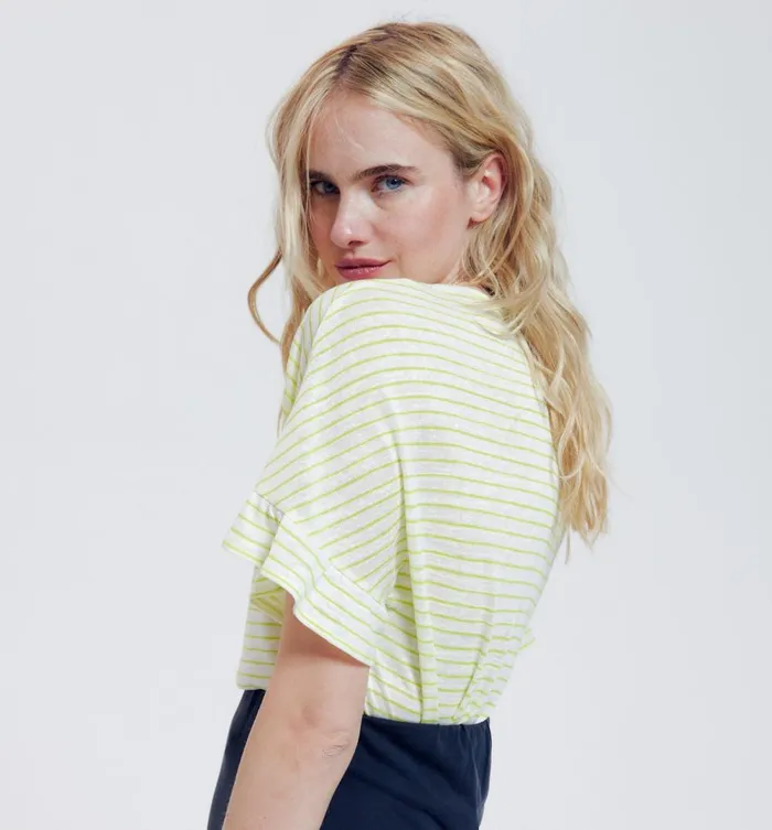 Women Striped Top 8211 Multicolour Stripes Promod Tops