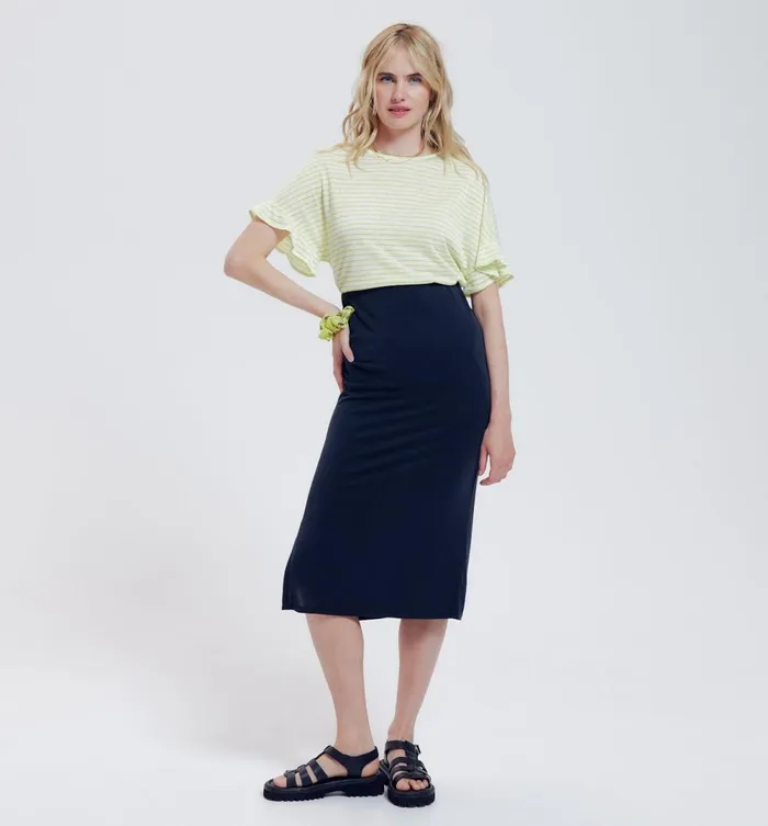 Women Striped Top 8211 Multicolour Stripes Promod Tops Women Striped Top 8211 Multicolour Stripes Promod Tops