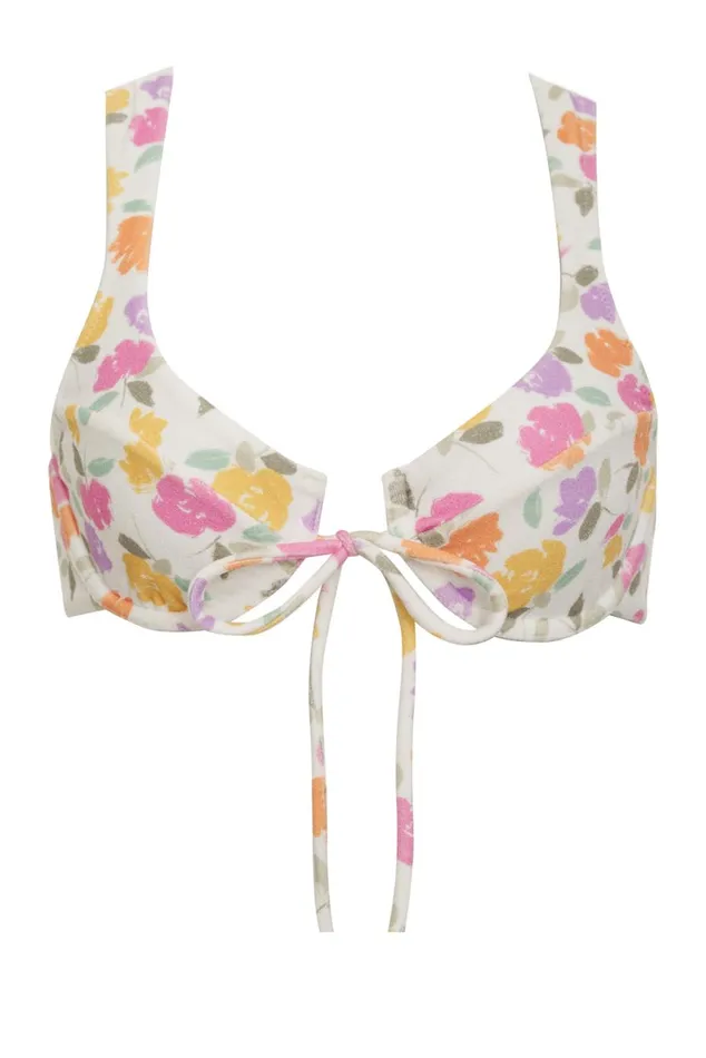 Women Swim For Love and Lemons Joey Swim Top Cream Women Swim For Love and Lemons Joey Swim Top Cream