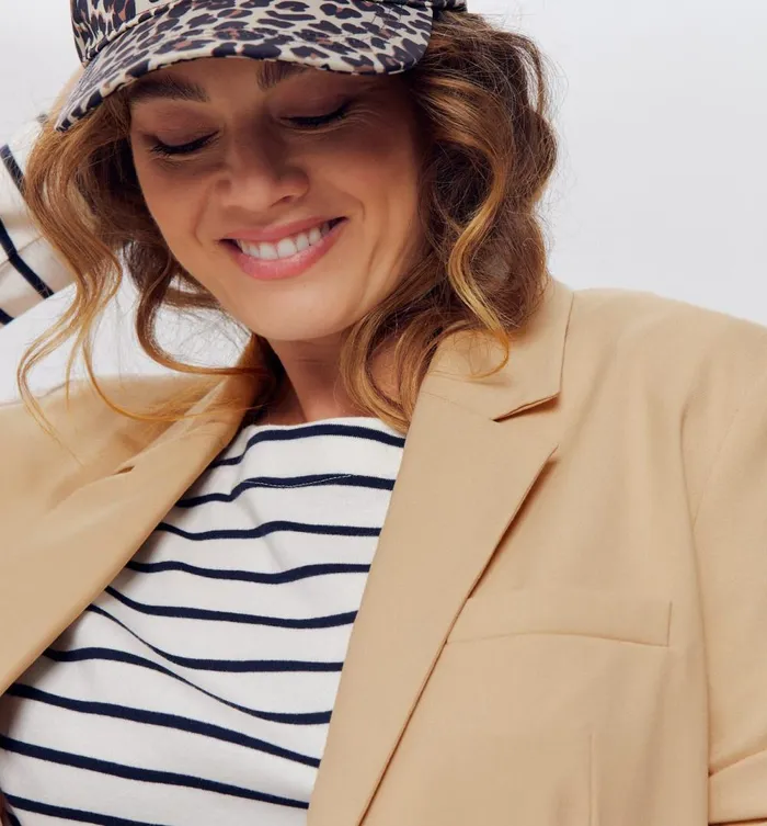 Women Tailored Jacket 8211 Beige Promod Jackets Women Tailored Jacket 8211 Beige Promod Jackets