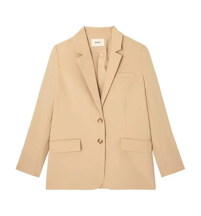 Women Tailored Jacket 8211 Beige Promod Jackets Women Tailored Jacket 8211 Beige Promod Jackets