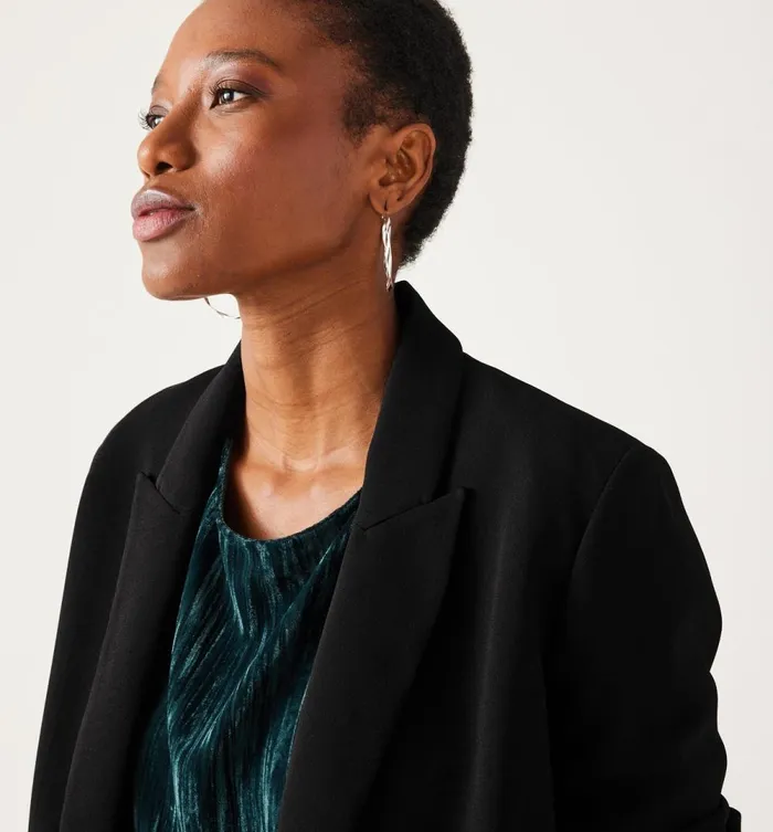 Women Tailored Jacket 8211 Black Promod Jackets Women Tailored Jacket 8211 Black Promod Jackets