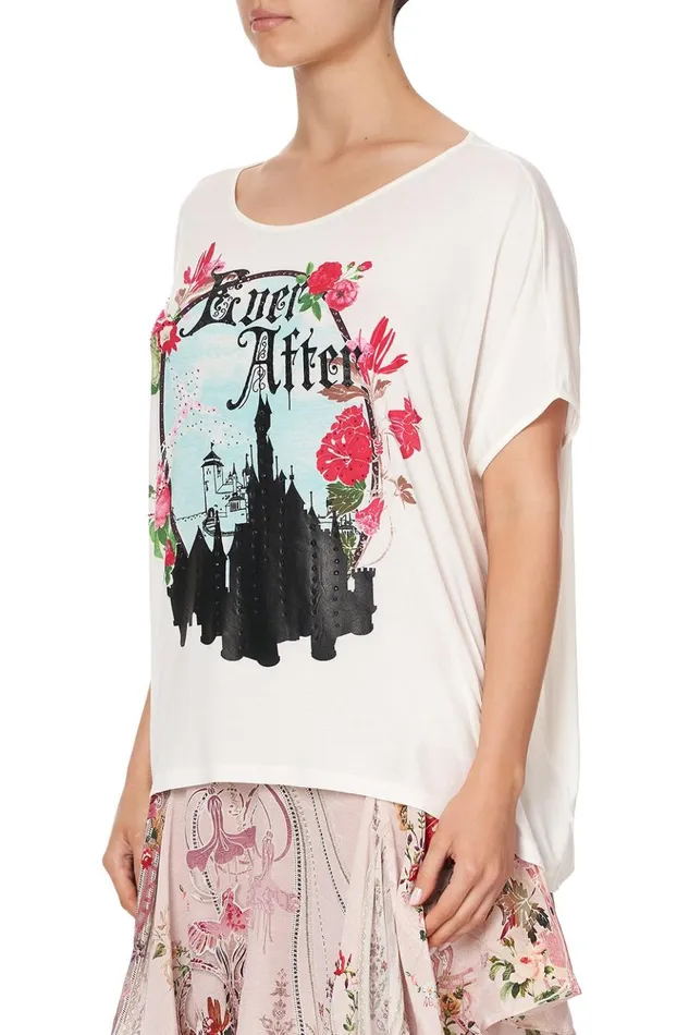 Women Tees Camilla Loose Fit Round Neck Tee Istenanya