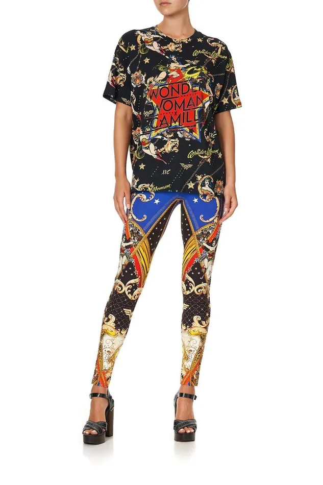 Women Tees Camilla Oversize Band Tee Wonder Woman