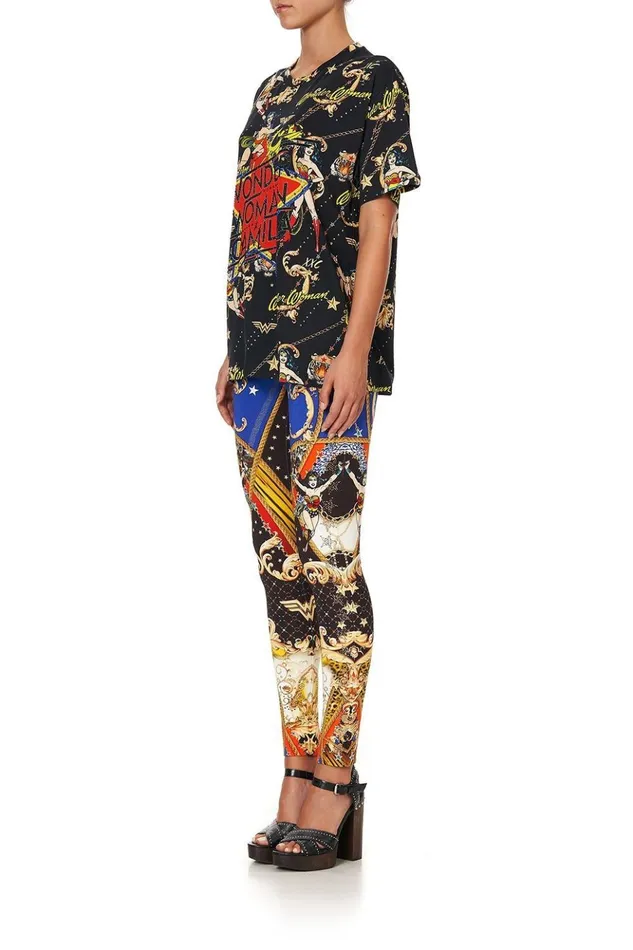 Women Tees Camilla Oversize Band Tee Wonder Woman