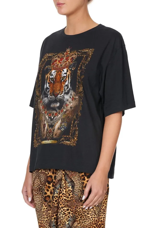 Women Tees Camilla Relaxed Body And Sleeve Tee Lady Lodge
