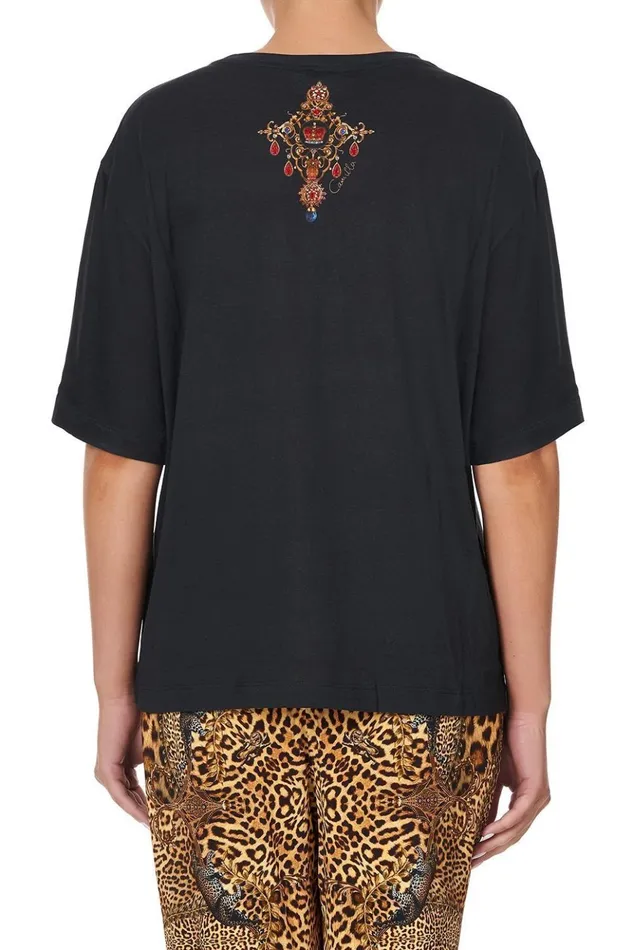 Women Tees Camilla Relaxed Body And Sleeve Tee Lady Lodge