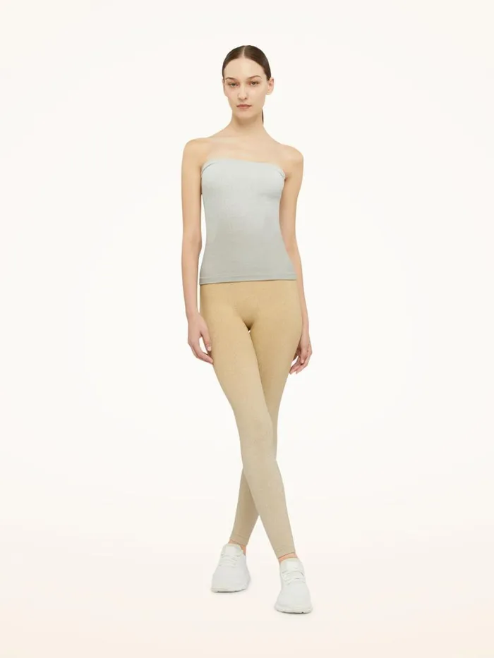 Women Tops and Tshirts Wolford Fading Shine Top Sleeveless Silver Shine