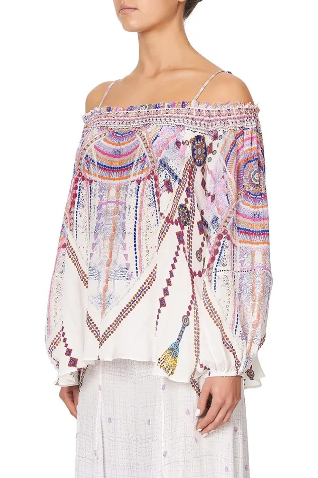 Women Tops Camilla Off Shoulder Halter Top Tanami Road