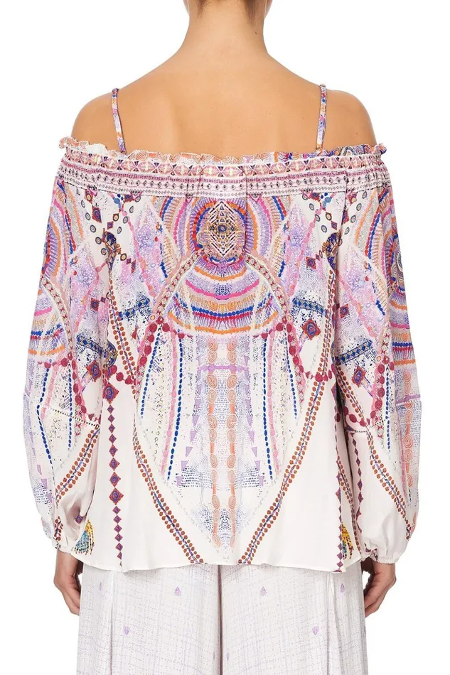 Women Tops Camilla Off Shoulder Halter Top Tanami Road